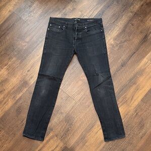 Saint Laurent Men’s Black Slim Fit Jeans